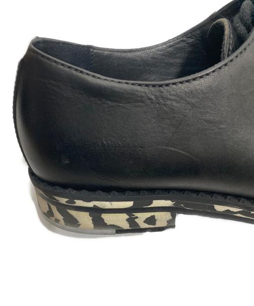 JIMMY CHOO（ジミーチュウ）JIMMY CHOO (ジミーチュウ) プレーントゥレザーシューズ ブラック サイズ:42の古着・服飾アイテム