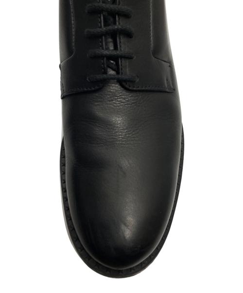 JIMMY CHOO（ジミーチュウ）JIMMY CHOO (ジミーチュウ) プレーントゥレザーシューズ ブラック サイズ:42の古着・服飾アイテム