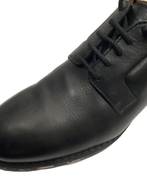 JIMMY CHOO（ジミーチュウ）JIMMY CHOO (ジミーチュウ) プレーントゥレザーシューズ ブラック サイズ:42の古着・服飾アイテム