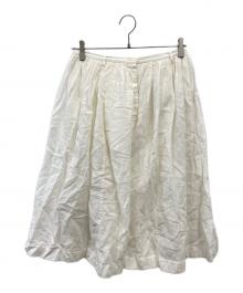 45rpm（45アールピーエム）の古着「リネンスカート」｜ホワイト