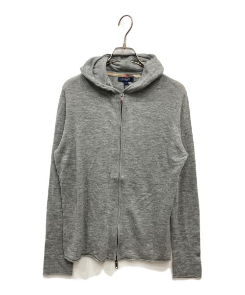 BURBERRY LONDON（バーバリーロンドン）BURBERRY LONDON (バーバリーロンドン) カシミヤニット グレー サイズ:4 未使用品の古着・服飾アイテム