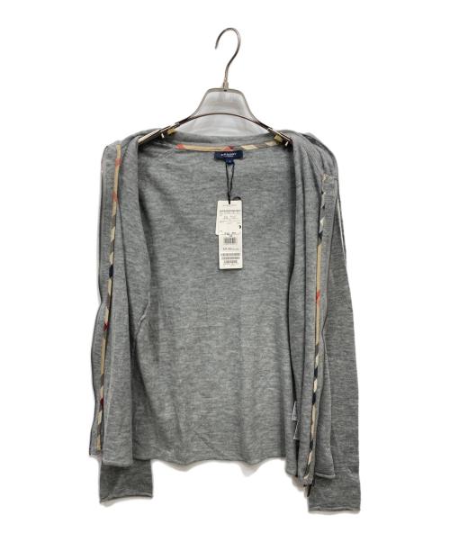 BURBERRY LONDON（バーバリーロンドン）BURBERRY LONDON (バーバリーロンドン) カシミヤニット グレー サイズ:4 未使用品の古着・服飾アイテム