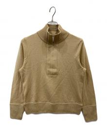 BURBERRY LONDON（バーバリーロンドン）の古着「ジップニット」｜ブラウン