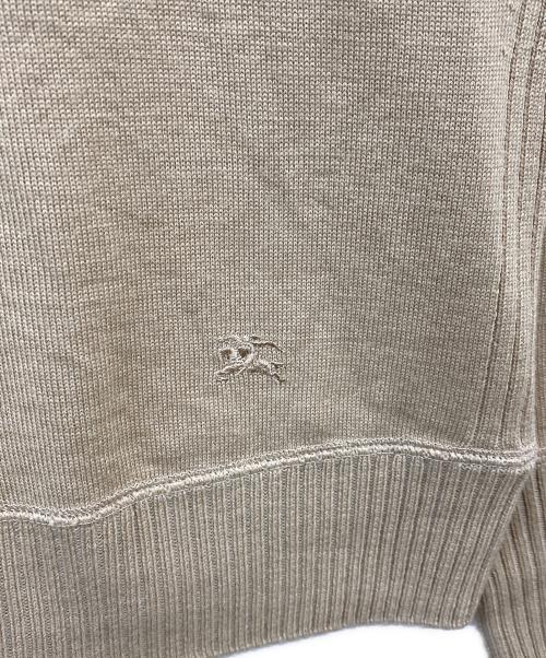 BURBERRY LONDON（バーバリーロンドン）BURBERRY LONDON (バーバリーロンドン) ジップニット ブラウン サイズ:4の古着・服飾アイテム