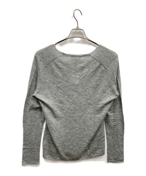 BURBERRY LONDON（バーバリーロンドン）BURBERRY LONDON (バーバリーロンドン) カシミヤニット グレー サイズ:5 未使用品の古着・服飾アイテム