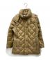 BURBERRY LONDON（バーバリーロンドン）の古着「裏ノバチェック柄ダウンコート」｜ベージュ