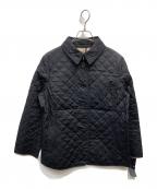 BURBERRY LONDONバーバリーロンドン）の古着「裏ノバチェック柄キルティングジャケット」｜ブラック