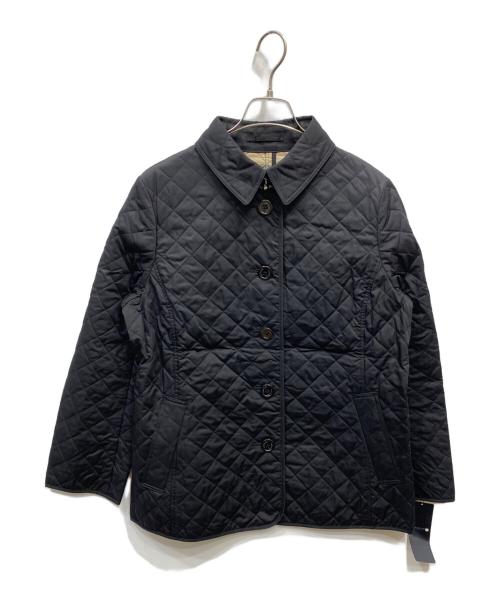 BURBERRY LONDON（バーバリーロンドン）BURBERRY LONDON (バーバリーロンドン) 裏ノバチェック柄キルティングジャケット ブラック サイズ:46の古着・服飾アイテム