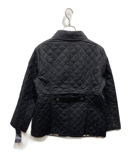 BURBERRY LONDON（バーバリーロンドン）BURBERRY LONDON (バーバリーロンドン) 裏ノバチェック柄キルティングジャケット ブラック サイズ:46の古着・服飾アイテム