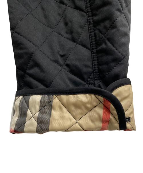 BURBERRY LONDON（バーバリーロンドン）BURBERRY LONDON (バーバリーロンドン) 裏ノバチェック柄キルティングジャケット ブラック サイズ:46の古着・服飾アイテム