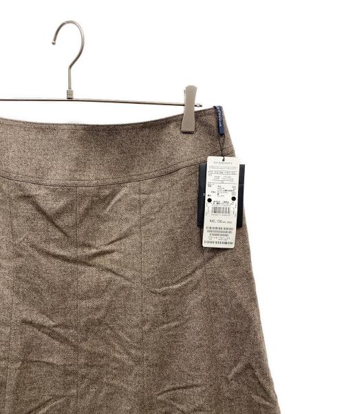BURBERRY LONDON（バーバリーロンドン）BURBERRY LONDON (バーバリーロンドン) カシミヤ混ウールスカート ブラウン サイズ:46の古着・服飾アイテム