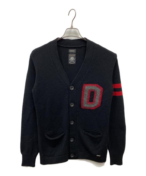 DIESEL（ディーゼル）DIESEL (ディーゼル) モヘヤ混ニット ブラック サイズ:Ｓの古着・服飾アイテム