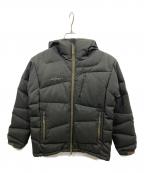 MAMMUTマムート）の古着「Atlas Hoody Herringbone Down JKT」｜カーキ