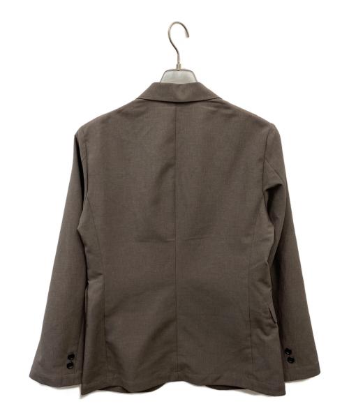 green label relaxing（グリーンレーベルリラクシング）green label relaxing (グリーンレーベルリラクシング) JUST fit ドライPEスリムセットアップ ジャケット＆パンツ ブラウン サイズ:Sの古着・服飾アイテム