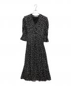 Snidelスナイデル）の古着「ビッグカラークラシカルワンピース」｜ブラック