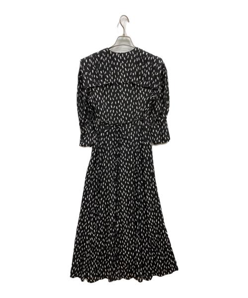 Snidel（スナイデル）Snidel (スナイデル) ビッグカラークラシカルワンピース ブラックの古着・服飾アイテム
