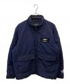 AVIREXアヴィレックス）の古着「ユーティリティー パディングジャケット」｜ネイビー