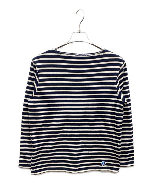ORCIVAL（オーシバル）ORCIVAL (オーシバル) バスクシャツ ネイビー サイズ:3の古着・服飾アイテム