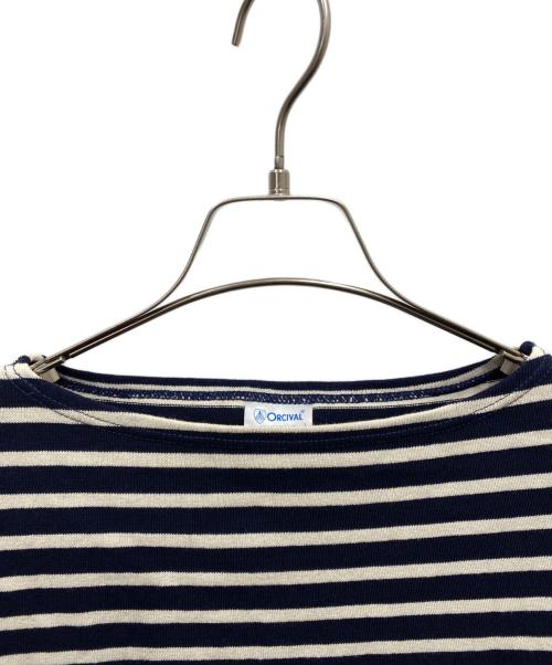 ORCIVAL（オーシバル）ORCIVAL (オーシバル) バスクシャツ ネイビー サイズ:3の古着・服飾アイテム