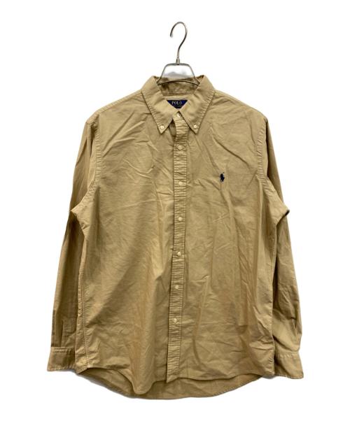 POLO RALPH LAUREN（ポロ・ラルフローレン）POLO RALPH LAUREN (ポロ・ラルフローレン) 長袖シャツ ブラウン サイズ:ＬＧの古着・服飾アイテム