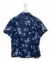 POLO RALPH LAUREN (ポロ・ラルフローレン) 開襟総柄半袖シャツ ネイビー サイズ:L：8000円