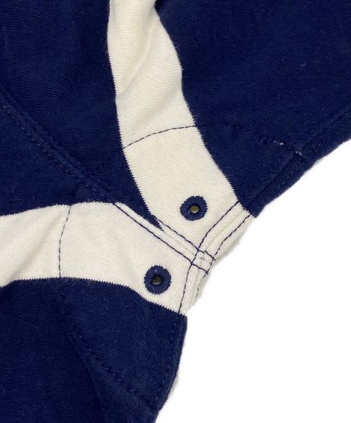 POLO RALPH LAUREN（ポロ・ラルフローレン）POLO RALPH LAUREN (ポロ・ラルフローレン) ボーダーカットソー ネイビー サイズ:LGの古着・服飾アイテム