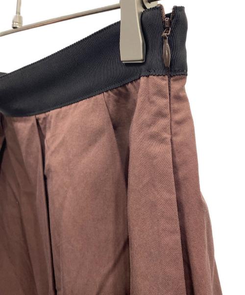 MARGARET HOWELL（マーガレットハウエル）MARGARET HOWELL (マーガレットハウエル) 23AW COTTON TWILLスカート ブラウン サイズ:1の古着・服飾アイテム