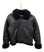 HARLEY-DAVIDSONハーレーダビッドソン）の古着「ムートンフライトジャケット」｜ブラック