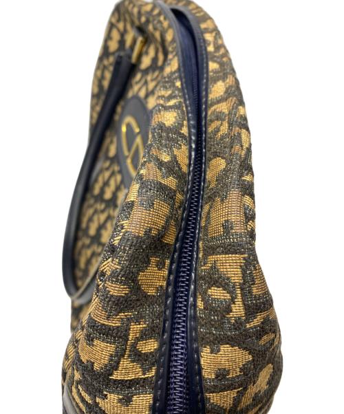 Christian Dior（クリスチャン ディオール）Christian Dior (クリスチャン ディオール) トロッター柄ミニボストン ネイビー×ベージュの古着・服飾アイテム