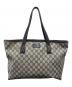 GUCCI（グッチ）の古着「GGスプリーム トートバッグ」｜グレー