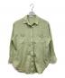 23区（ニジュウサンク）の古着「シアーコットンボイル ロング シャツ」｜グリーン