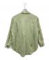 23区 (ニジュウサンク) シアーコットンボイル ロング シャツ グリーン サイズ:38：5000円