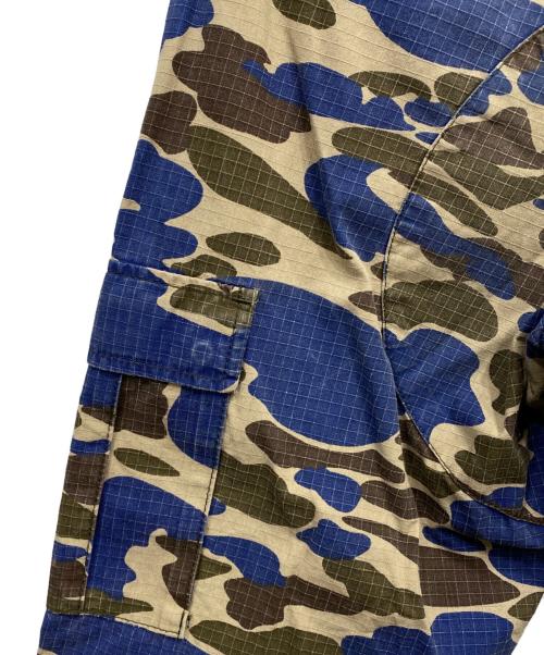 CarHartt（カーハート）CarHartt (カーハート) AVIATION PANT ブラウン×ブルー サイズ:W30の古着・服飾アイテム