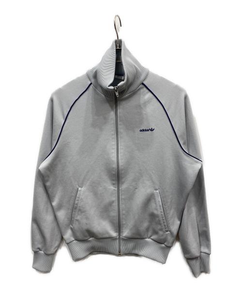 adidas（アディダス）adidas (アディダス) トラックジャケット グレー サイズ:Lの古着・服飾アイテム
