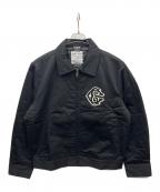 SHAKA WEAR×Classic clothing OGシャカウェア）の古着「Logo Mechanic jacket」｜ブラック