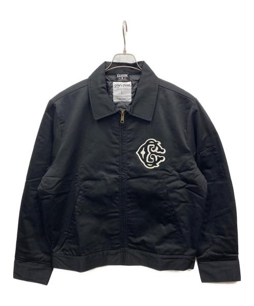 SHAKA WEAR（シャカウェア）SHAKA WEAR (シャカウェア) Classic clothing OG Logo Mechanic jacket ブラック サイズ:Lの古着・服飾アイテム