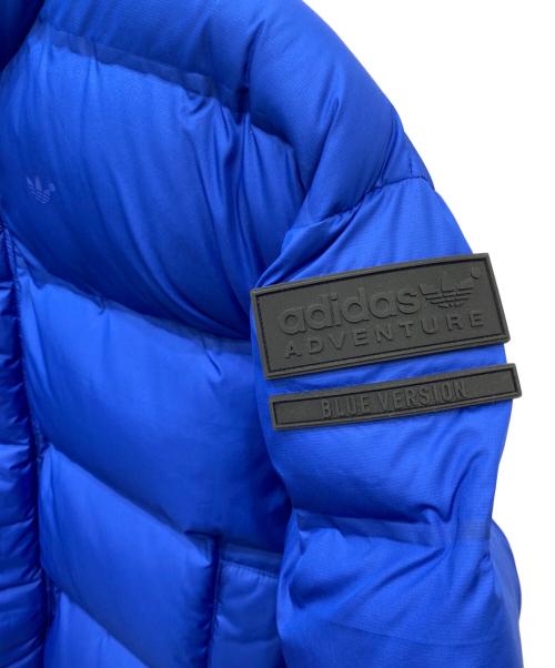 adidas Originals（アディダスオリジナル）adidas originals (アディダスオリジナル) Oversized Down Puffer Jacket ブルー サイズ:Sの古着・服飾アイテム