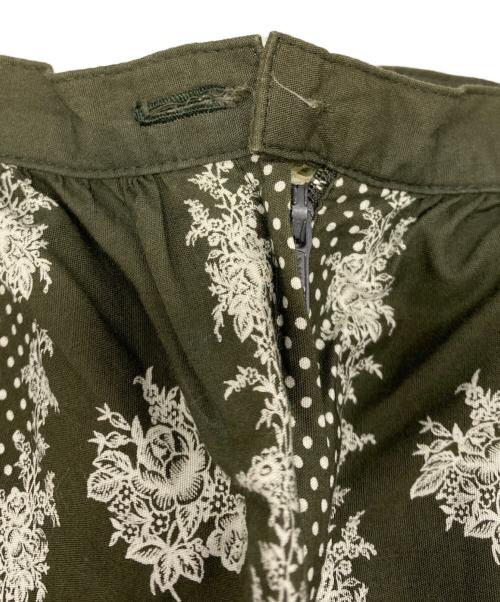 PINK HOUSE（ピンクハウス）PINK HOUSE (ピンクハウス) 花刺繍スカート グリーン サイズ:-の古着・服飾アイテム