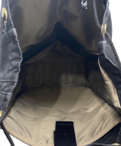 PORTER GIRL（ポーターガール）PORTER GIRL (ポーターガール) シアリュック ブラックの古着・服飾アイテム