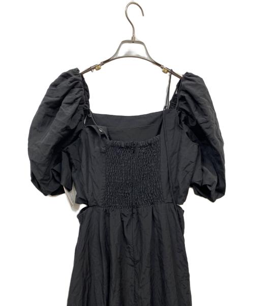 FRAY ID（フレイ アイディー）FRAY ID (フレイ アイディー) 3wayパフスリーブワンピース ブラック サイズ:1 未使用品の古着・服飾アイテム