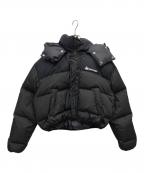 FIRST DOWN×EMODAファーストダウン×エモダ）の古着「ダウンジャケット」｜ブラック