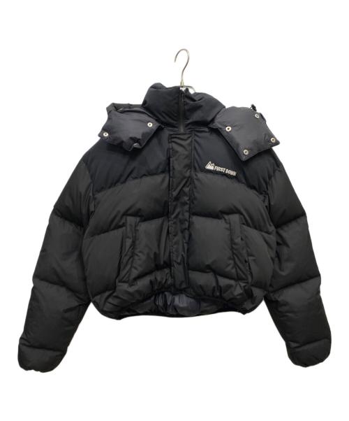 FIRST DOWN（ファーストダウン）FIRST DOWN (ファーストダウン) EMODA (エモダ) ダウンジャケット ブラック サイズ:FREEの古着・服飾アイテム