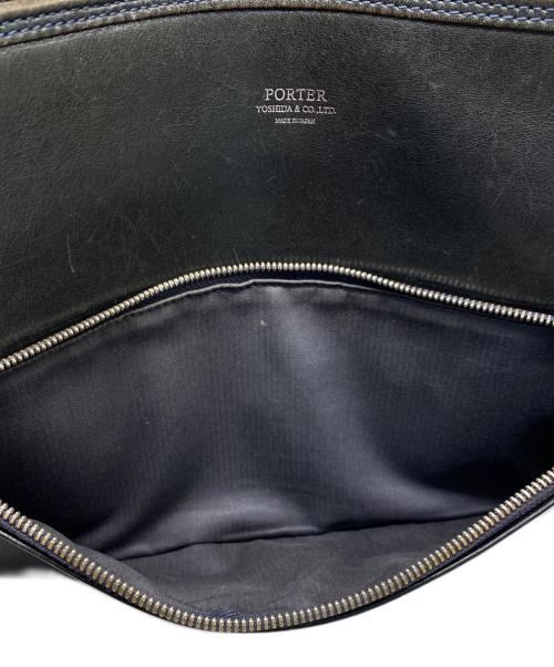 PORTER（ポーター）PORTER (ポーター) DOCUMENT CASE ブラックの古着・服飾アイテム