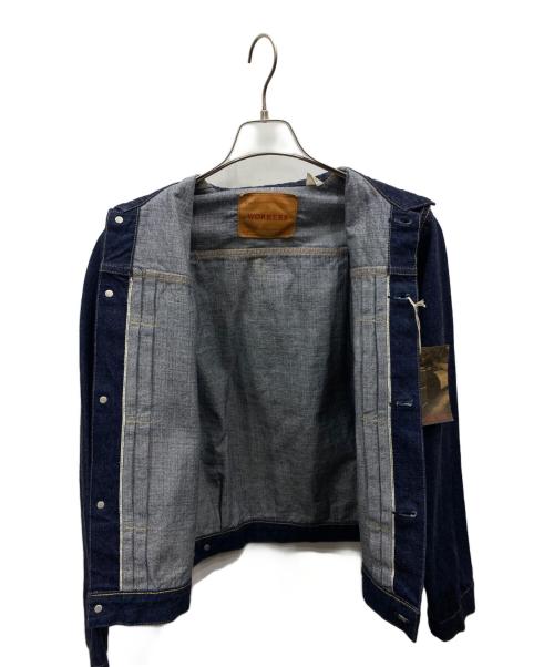 WORKERS（ワーカーズ）WORKERS (ワーカーズ) 1stタイプ デニムジャケット インディゴ サイズ:W36の古着・服飾アイテム