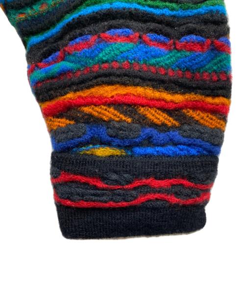 Coogi（クージー）COOGI (クージー) 3Dハイネックニット マルチカラー サイズ:Sの古着・服飾アイテム