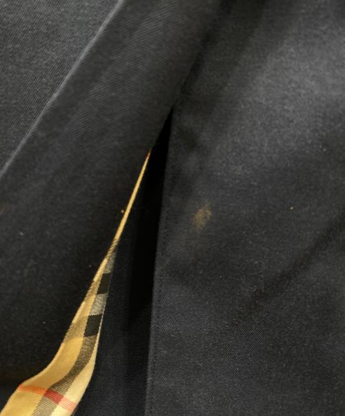 Burberry's（バーバリー）Burberry's (バーバリーズ) ステンカラーコート ネイビー サイズ:Mの古着・服飾アイテム