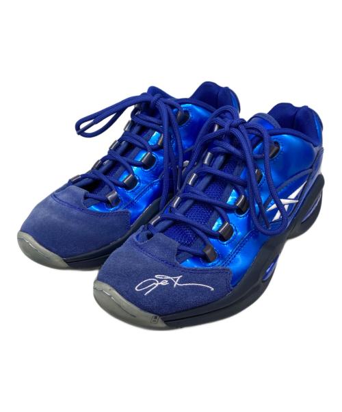 REEBOK（リーボック）REEBOK (リーボック) ローカットスニーカー ブルー サイズ:26.5の古着・服飾アイテム