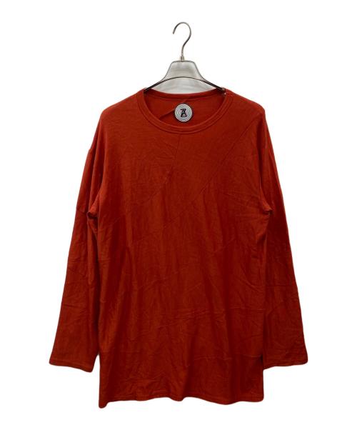 ANREALAGE（アンリアレイジ）ANREALAGE (アンリアレイジ) ウールカットソー オレンジ サイズ:不明の古着・服飾アイテム