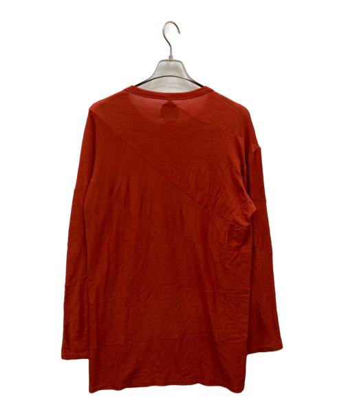 ANREALAGE（アンリアレイジ）ANREALAGE (アンリアレイジ) ウールカットソー オレンジ サイズ:不明の古着・服飾アイテム