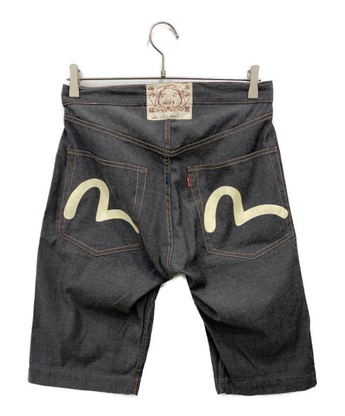 EVISU（エヴィス）EVISU (エヴィス) カモメプリントハーフパンツ インディゴ サイズ:30の古着・服飾アイテム